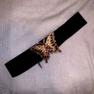 Vintage Butterfly Clip Belt
